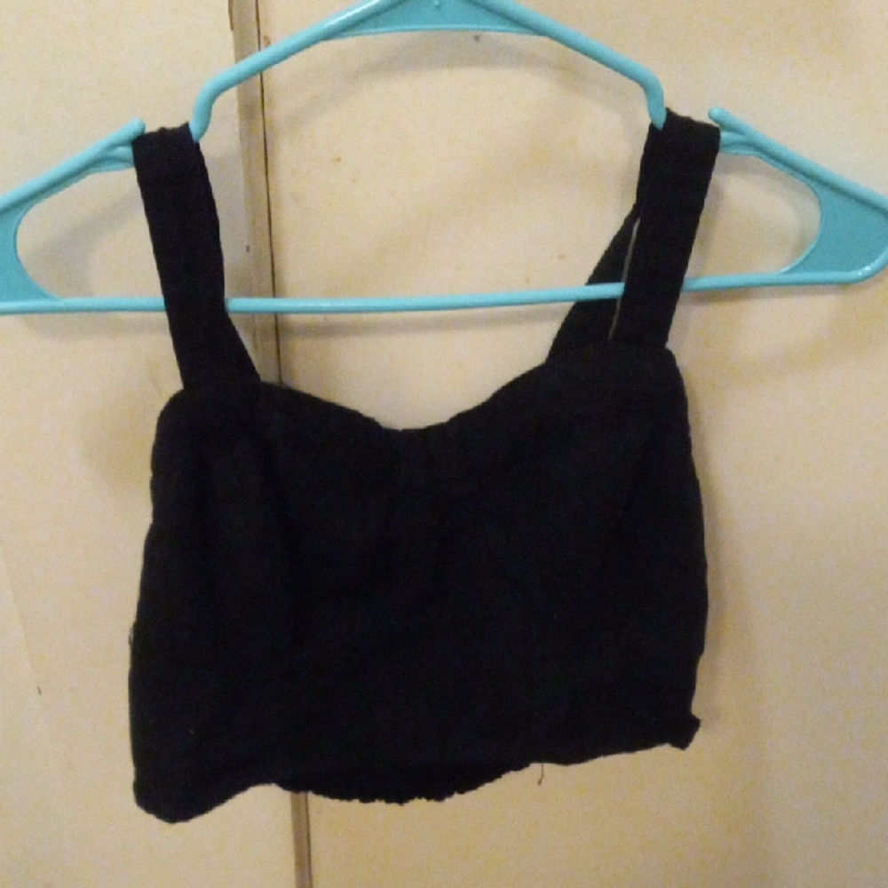 Aeropostale Black Crop Top